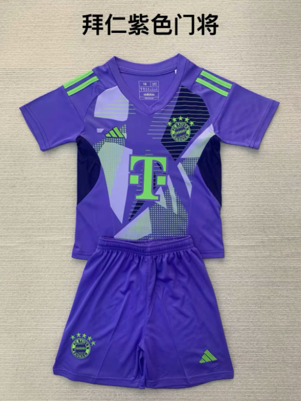 Bayern Munich Goalkeeper Adult Kits 1:1 Quality Soccer Jersey 25/26(成人套装)