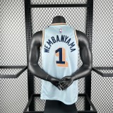 Spurs WEMBANYAMA #1  1:1 Quality NBA Jersey 2025