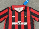 AC Milan Home Kids Retro 1:1 Quality Soccer Jersey 1990/1997