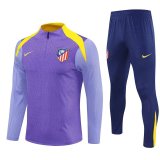 25/26  Atletico Madrid  Training  Purple Player Version 1:1 Quality Training Jersey