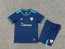 Athletic Bilbao Away Kids Kits 1:1 Quality Soccer Jersey 25/26 Athletic Bilbao Away Kids Kits 1:1 Quality Soccer Jersey 25/26