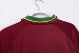 Portugal Home  Fans 1:1 Quality Retro Soccer Jersey 1998