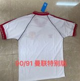 Manchester United Special Edition Fans 1:1 Quality Retro Soccer Jersey 1990/1991