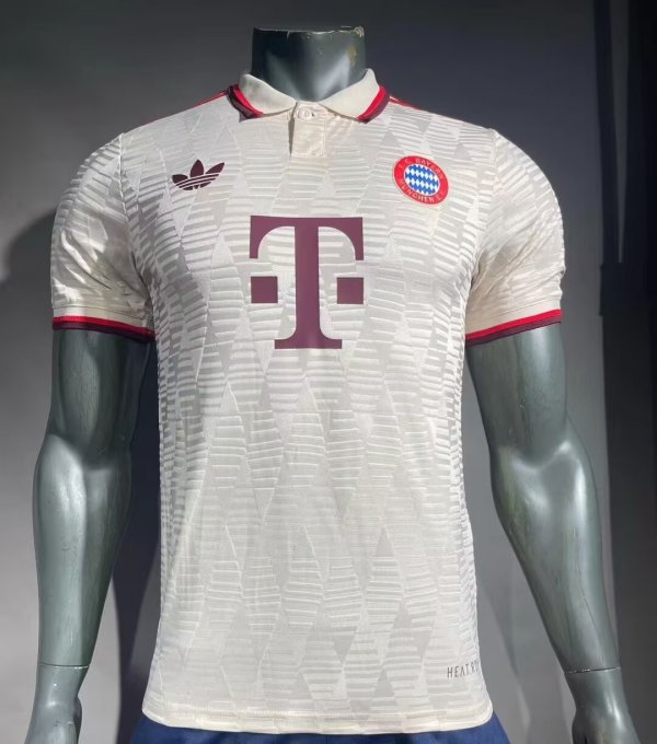 Bayern Munich Third Player 1:1  Quality Soccer Jersey 24/25