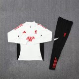 Liverpool  White    1:1 Quality Training Jersey 25/26
