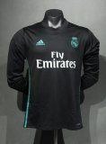 Real Madrid Away Long Sleeve Player  1:1 Quality Retro Soccer Jersey 2017/2018