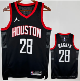Rockets WAGNER #28 Black  1:1 Quality NBA Jersey 24/25