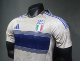 Italy Italian White Versace Co branded Player Soccer Jersey 24/25