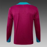 Barcelona Training Tracksuit Red 1:1 Quality Soccer Jersey 24/25