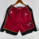 Miami Heat Red  1:1 Quality  NBA Cotton Pants 24/25