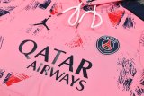 Paris Hooded long sleeved Pink 1:1 Training suit 24/25