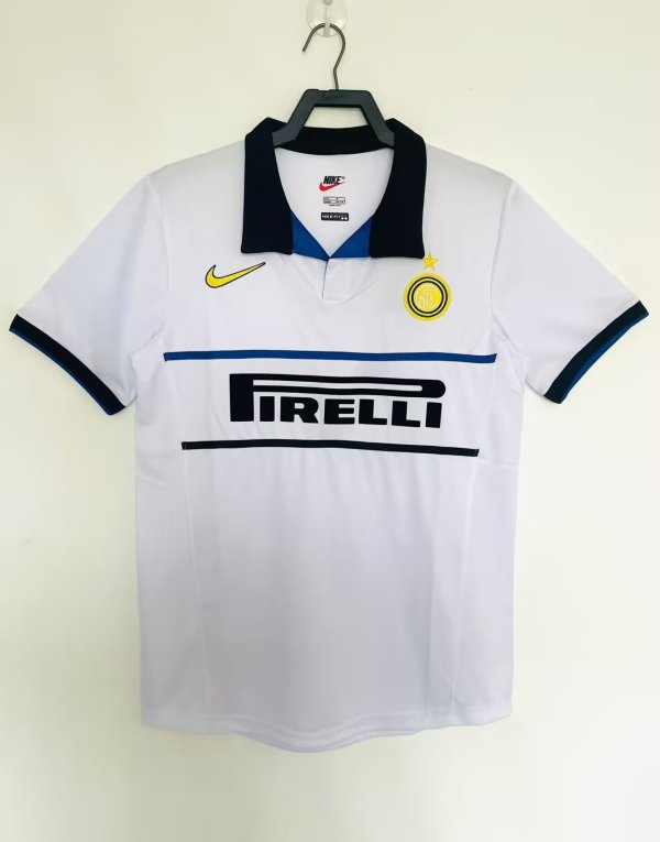 Inter Milan Away Fans Retro 1:1 Quality Soccer Jersey 1998/1999