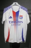 24/25 Lyonnais Home White Player 1:1 Quality Soccer Jersey