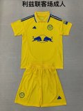 Leeds United  Away Adult Kits 1:1  Quality  Soccer Jersey 24/25（成人套装）