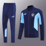 Manchester City Sapphire Blue Jacket Tracksuit 1:1 Quality 25/26