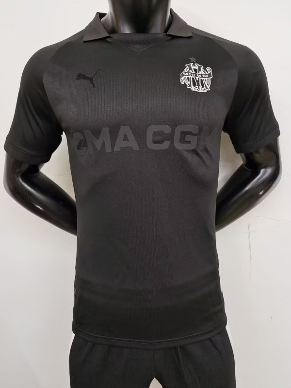 24/25 Marseille  Special Edition Black Player 1:1 Quality Soccer Jersey