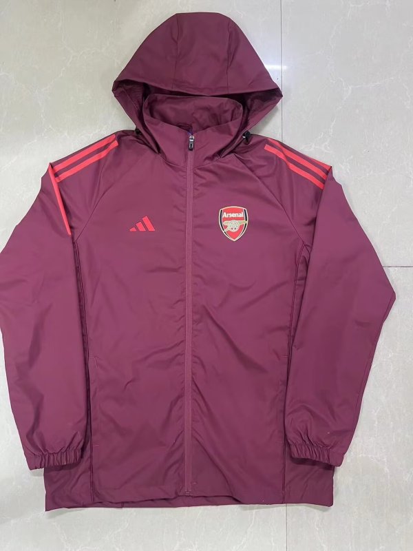 Arsenal Red Windbreaker 24/25