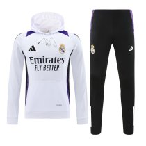 Real Madrid Hooded Long Sleeved 1:1 Training suit 24/25 Real Madrid Hooded Long Sleeved 1:1 Training suit 24/25