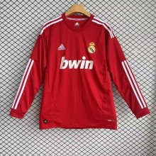 Real Madrid Third Long Sleeve Retro 1:1 Quality Soccer Jersey 2011/2012