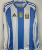 Argentina Home 3-Stars With FIFA 2022 Fans Long sleeve  Soccer Jersey 24/25