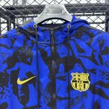 Barcelona Blue Windbreaker 25/26