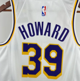 Lakers  HOWARD  #39  White  1:1 Quality NBA Jersey 24/25