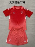 Juventus Goalkeeper Kids Kits 1:1 Quality Soccer Jersey 25/26