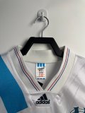 Marseille Home Fans 1:1 Quality Retro Soccer Jersey 1992/1993