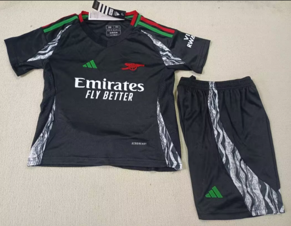 Arsenal Away Kids 1:1 Soccer Jersey 24/25