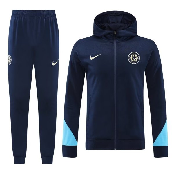 Chelsea Blue Training Tracksuit 1:1 Quality Training Jersey 24/25