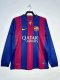 Barcelona Home Long sleeve Retro 1:1 Quality Soccer Jersey 2014/2015