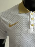 Barcelona Training Clothes White  PLayer 1:1 Quality Soccer Jersey 25/26