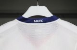 Manchester United Away White Champions League Player 1:1 Quality Retro Soccer Jersey 2008/2009