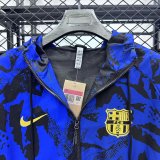 Barcelona Blue Windbreaker 25/26