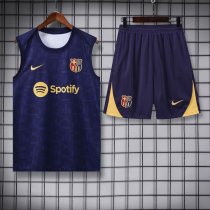 25/26 Barcelona Navy Blue 1:1 Quality Training Vest （A-Set）