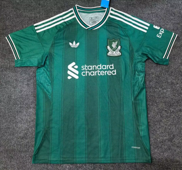 Liverpool Third Green Fans1:1 Quality Soccer Jersey 25/26