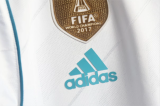 Real Madrid Home Long Sleeves Player Version 1:1 Quality Retro Soccer Jersey 2017/2018