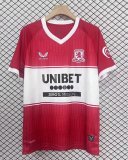 Middlesbrough Home Red Fans 1:1 Quality  Soccer Jersey 25/26