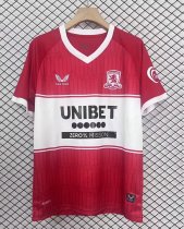 Middlesbrough Home Red Fans 1:1 Quality  Soccer Jersey 25/26