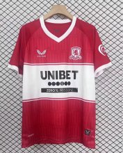 Middlesbrough Home Red Fans 1:1 Quality  Soccer Jersey 25/26
