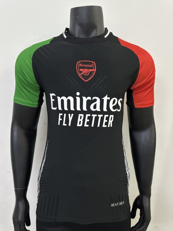 24/25 Arsenal Special Edition Black Training Clothes Player 1:1 Quality Soccer Jersey