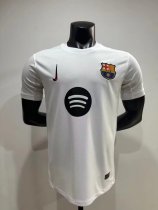 Barcelona White Fans 1:1 Soccer Jersey 24/25（胸前大logo）
