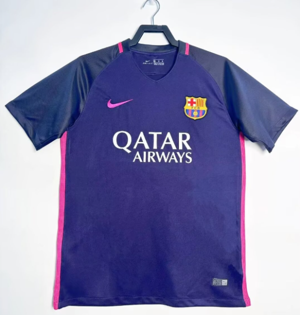 Barcelona Away 1:1 Quality Retro Soccer Jersey 2016/2017
