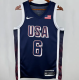 Team USA JAMES #6 Sapphire Blue 1:1 Quality  NBA Jerseys 2025