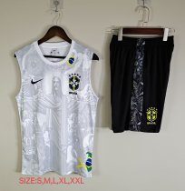 Brazil White  1:1 Quality Training Vest （A-Set）25/26