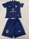 Atletico Madrid  Away Kids Kits 1:1 Quality Soccer Jersey 25/26