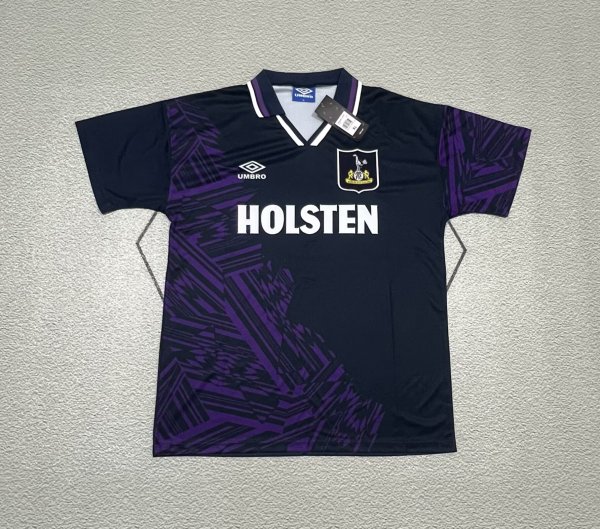 Tottenham Away Fans 1:1 Retro Soccer Jersey 1993/1995