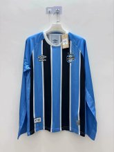 Gremio Home Long Sleeve Fans 1:1 Quality Soccer Jersey 25/26（不带广告）