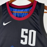 Nuggets GOROON #50 Black City Edition    1:1 Quality NBA Jersey 23/24