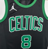 Celtics PORAIGIS #8  Black1:1 Quality NBA Jersey 2025